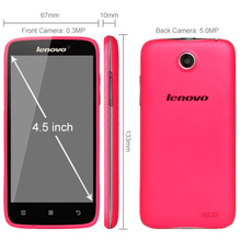 Original Lenovo A516 Android 4 2 3G Dual Core Phone 4 5 Inch IPS Screen 4GB