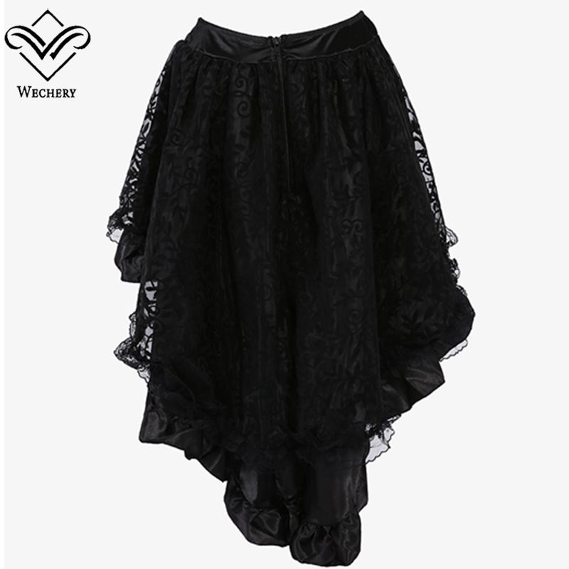 Plus Size Lace Skirt 66