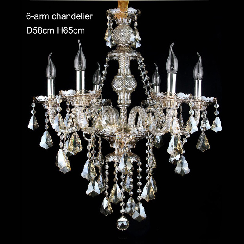 Фотография Europe Modern Chandelier Crystal Lighting Italian Design Cristal Lustre for Living Room And Bedroom CKC-002C