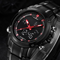 Men s Watches Top Brand Luxury Quartz Wrist Watches Men Full Steel Wristwatches Naviforce Relogio Montre