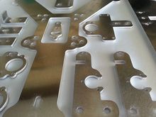 Reprap MendelMax 2.0 complete plates set/kit(drilled & bended) for DIY 3D printer parts Aluminum (drilled & bended)