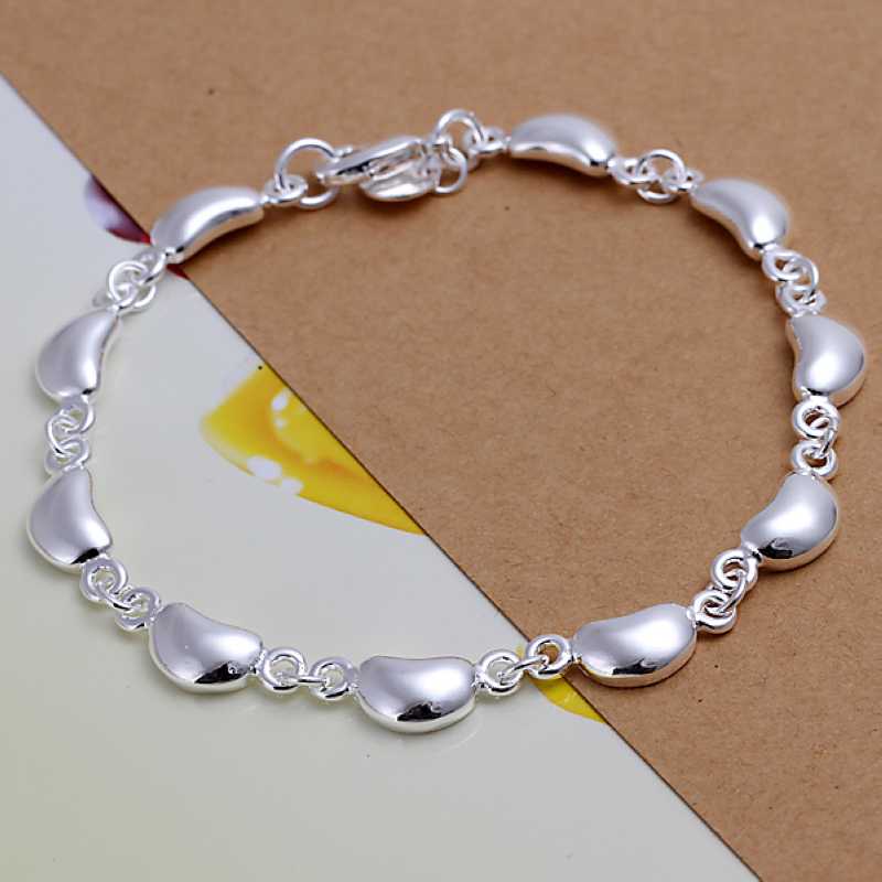 Free Shipping Wholesale 925 Sterling Silver Bracelets & Bangles,925 Silver Fashion Jewelry,Whole ...
