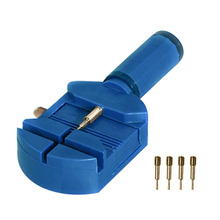 Wrist Bracelet Watch Band Link Slit Strap Remover Adjuster + 5 Pins Repair Tools