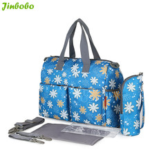 5 PCS SET 2016 Baby Nappy Bags Diaper Bag Mother Shoulder Bag Fashion Maternity Mummy Handbag