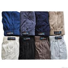 Male trigonometric panties 100% cotton panties letter belt water wash standard male panties