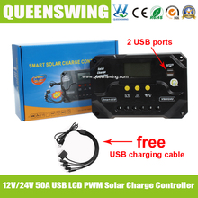 12 В / 24 В 100A MPPT контроллера заряда с из светодиодов дисплей ( QWM-14100CAP )