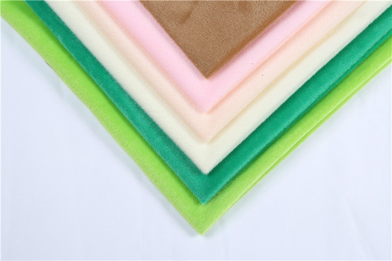 6 Pcs/Lot 40*50cm Solid Color Fabric Meter Plush F...