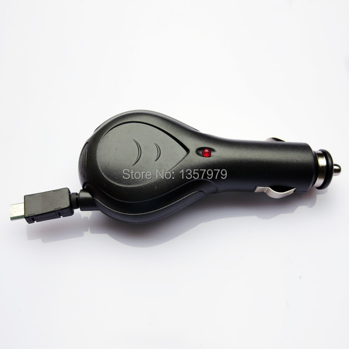 Protable 12V To 5V2A Traval Fast Charge Light USB Car Charger Cable for HTC Samsung Galaxy
