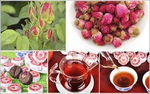 1ball lot Rose Flavor Pu er Puerh Tea Chinese Mini Yunnan Puer Tea Women S Green