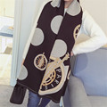 Hot Fashion Women Eiffel Tower Scarf 2016 Warm Cashmere Acrylic 200 70cm Brand Shawls And Scarves