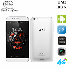 Original Umi Iron 5.5 inch 1920X1080 MTK6753 Octa Core 3GB RAM 16GB ROM Android 5.1 Lollipop 4G FDD LTE Mobile Phone 13MP Camera