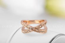 Roxi Fashion Royal Women s Jewelry High Quality Classic Elegant Ring Rose Gold Plated Top Rich