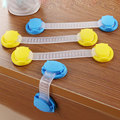 Kids Baby Care Safety Locks Cabinet Door Drawers Refrigerator Toilet Blockers Safety Plastic Children Protection Lock