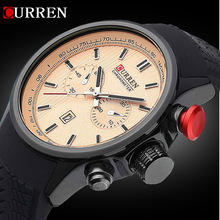 2015 NEW CURREN Luxury Analog Fashion MEN WATCH SPORT STYLE MEN MILITARY WRIST WATCH for MEN QUARTZ SWISSS ARMY quartz watches