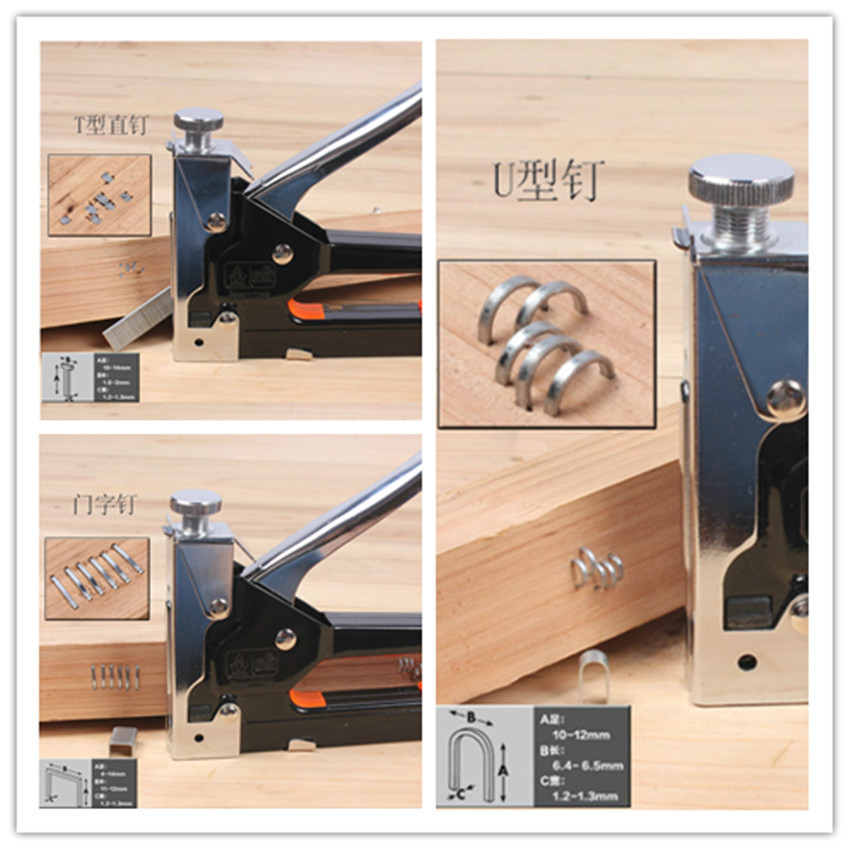 high quality heavy duty stapler gate type pin 1000pcs Manual Stapler