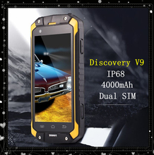Outdoor Discovery V9 IP68 waterproof shockproof phone MTK6572 mobile phone  Android 4.4 4.5′ Discoery V9 Smartphone Dual SIM