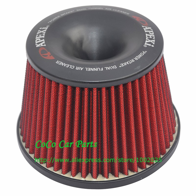 3inch Racing Car Air Filter Universal Auto Cold Air Intake (4)