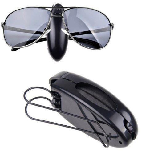 1Pcs Eye Glasses Card Pen Holder Clip Car Vehicle Accessory Sun Visor Sunglasses
