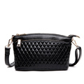 Classy Rhombic Chequer Ladies Shoulder Bag Korean Style Plaid Shell Bag Practical Large Capaicty Women Fashion