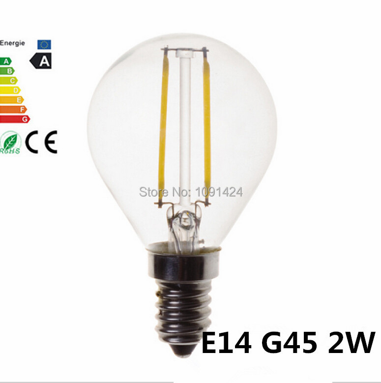 10x 2w led filament bulbs e14 g45 candle bulbs size 45 10x 2w led filament bulbs e14 g45 candle bulbs size 45