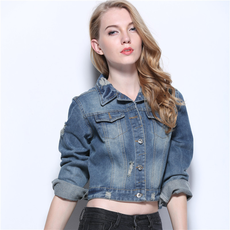 High Quality Ladies Fitted Denim Jacket-Buy Cheap Ladies Fitted