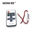 SZYOUMY MINI 11 Key Remote LED Controller DC 11 Keys Mini LED Dimmer For Single Color