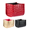 New PU Empty Makeup Organizer Lipstick Make Up Brushes Cosmetic Bag Storage Holder Case Stand Bags