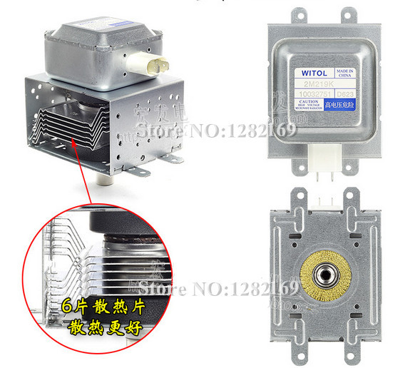 Description Picture 4 of itemMicrowave Oven Magnetron WITOL 2M219K (Four holes) For Midea Galanz Microwave Oven Parts !