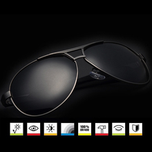 2015 New Fashion Men s Polarized Sunglasses Driving Aviator Coating Mirrors Eyewear Sun Glasses for Men