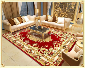 Скидка лохматый современный ковер для Livingroom и большая площадь красный ковер из спальня ковры мат Tapetes де сала