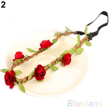 Boho Style Floral Flower Women Girls Hairband Headbands Festival Party Wedding 01NP