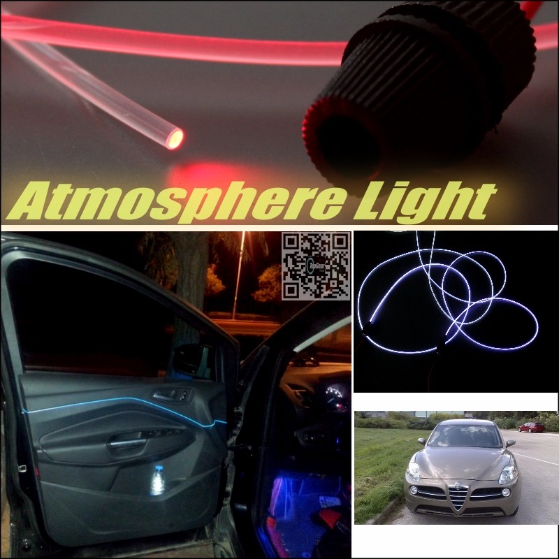 Car Atmosphere Light Fiber Optic Band For Alfa Romeo Nuvola AR Furiosa Interior Refit No Dizzling Cab Inside DIY Air light
