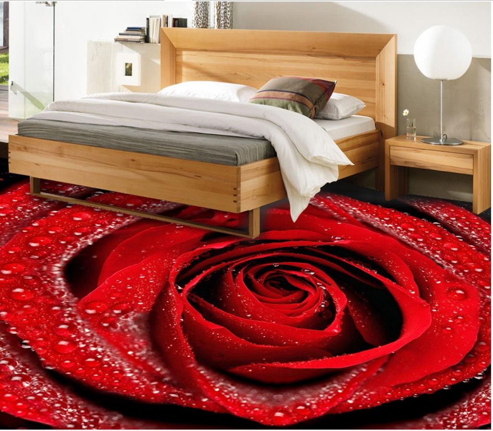 Online kopen wholesale 3d pvc flowers wallpaper uit china 3d pvc ...