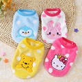 Cute Pet Cat Vest Hoodie Puppy Dog Warm Coat T Shirt Clothes Leisure Clothing For Small