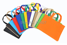Free Shipping Size 40*30*10cm Non Woven Bag Shopping Bags Eco Promotional Recyle Bag Tote Bags Custom Make Printed Logo