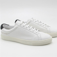 New Fashion female Common Projects Low tops Distressed Super white casual Genuine Leather Man Women’s sheepskin Shoes