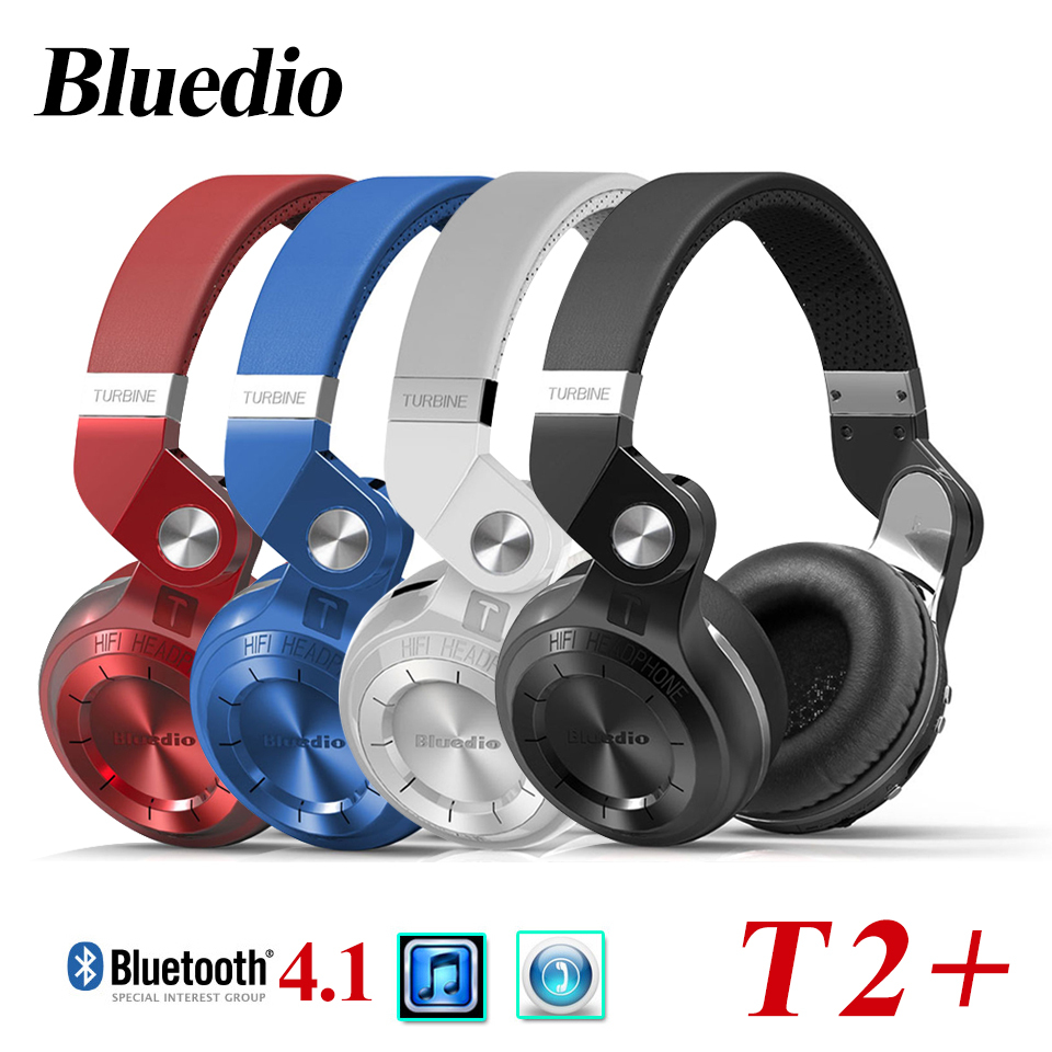 Bluedio T2 fashionable folded over the ear headphones Bt 4 1 support FM radio and music