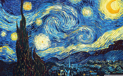 Image result for vincent van gogh starry night original painting