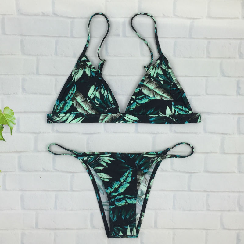 Herr's Work Swimwear Women Bikini 2016 Sexy Micro Bikini Brazilian Monokini Thong Swimsuit Plavky Maillot De Bain Femme