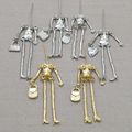 Doll parts on arrival Fashion doll necklace Charms accessories doll pendant body with arms and feet