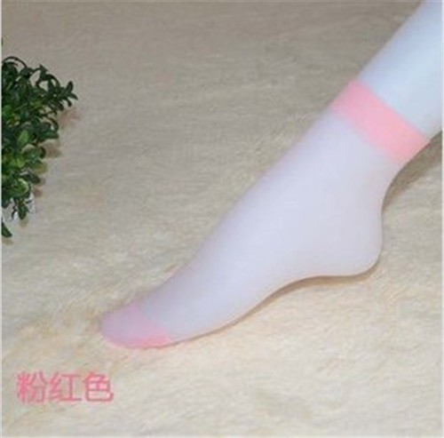 Pink-Hot-selling-crystal-candy-color-socks-sock-ultra-thin-full-transparent-female-short-wire-socks-invisible