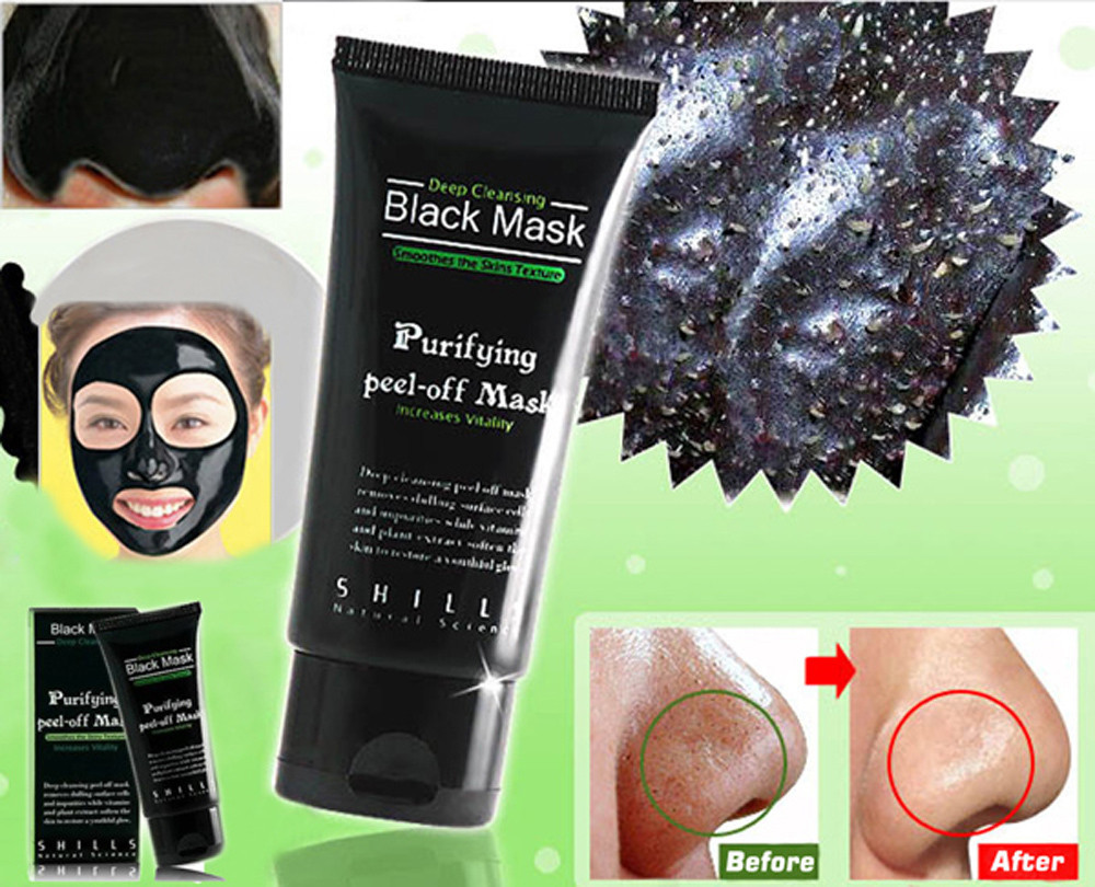 Hot-sale-Deep-Cleansing-purifying-peel-off-Black-mud-face-care-Facial-face-mask-Remove-blackhead1