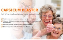 10Pcs Lot Health Care Hot Capsicum Plaster Neck Pain Patch 12x18CM For Body Pain Relief Naturally