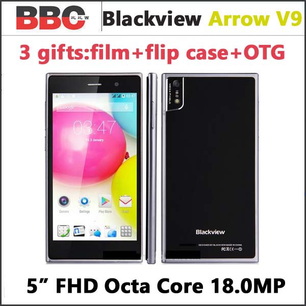 3 !  Blackview  V9 5.0  FHD 2  16  MTK6592 Octa  18.0MP     