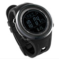 SUNROAD FR802C Sports Casual LED Display Watch Men Outdoor Compass Altimeter Stopwatch Barometer Pedometer Multifunction Clock