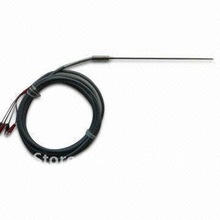 Sensor de temperatura, termopar blindado con compensación de cable, rosca de conexión entrega rápida, diámetro : 6 mm