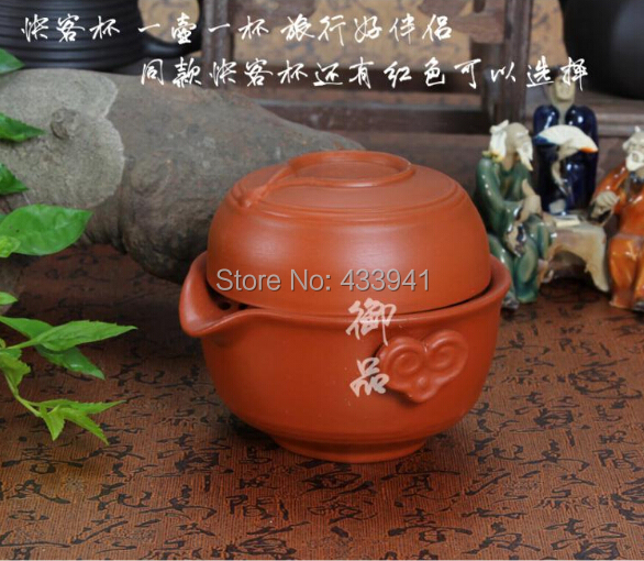 2014 gaiwan Purple sand purple clay tea sets Chinese Kung Fu Tea Quik Cup One pot