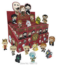 NEW 1pcs Game of Thrones BOX Mini Mystery Funko Figure Drogon WHITE WALKER NED ROB ARYA STARK JON SNOW DAENERYS