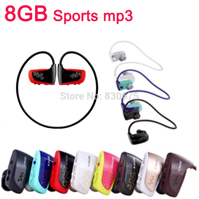 High Quality 8gb Sport Mp3 Player W262 Stereo Headset high quality 8gb sport mp3 player w262 stereo headset