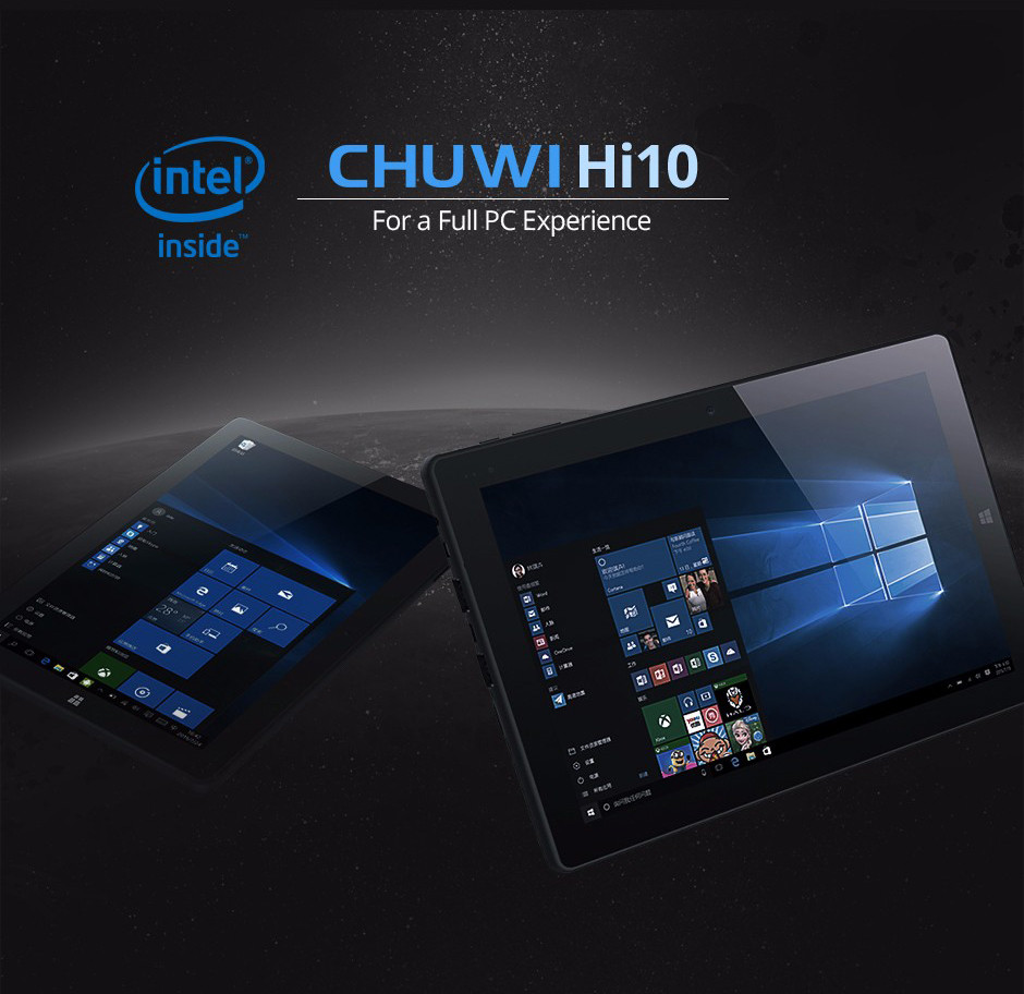 CHUWI HI10 WINDOWS 10 TABLET PC INTEL ATOM CHERRY TRAIL Z8300 10